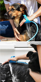 Pet bathing nozzle