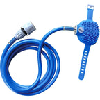 Pet bathing nozzle