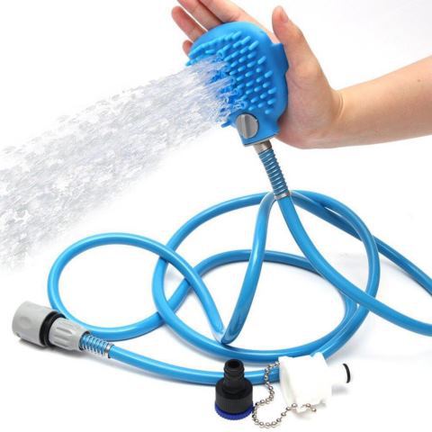 Pet bathing nozzle
