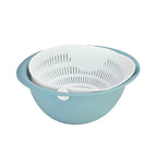 Double drain basket fruit basket vegetable basket