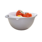 Double drain basket fruit basket vegetable basket