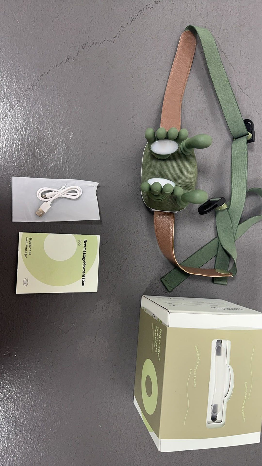 Shoulder and neck massager
