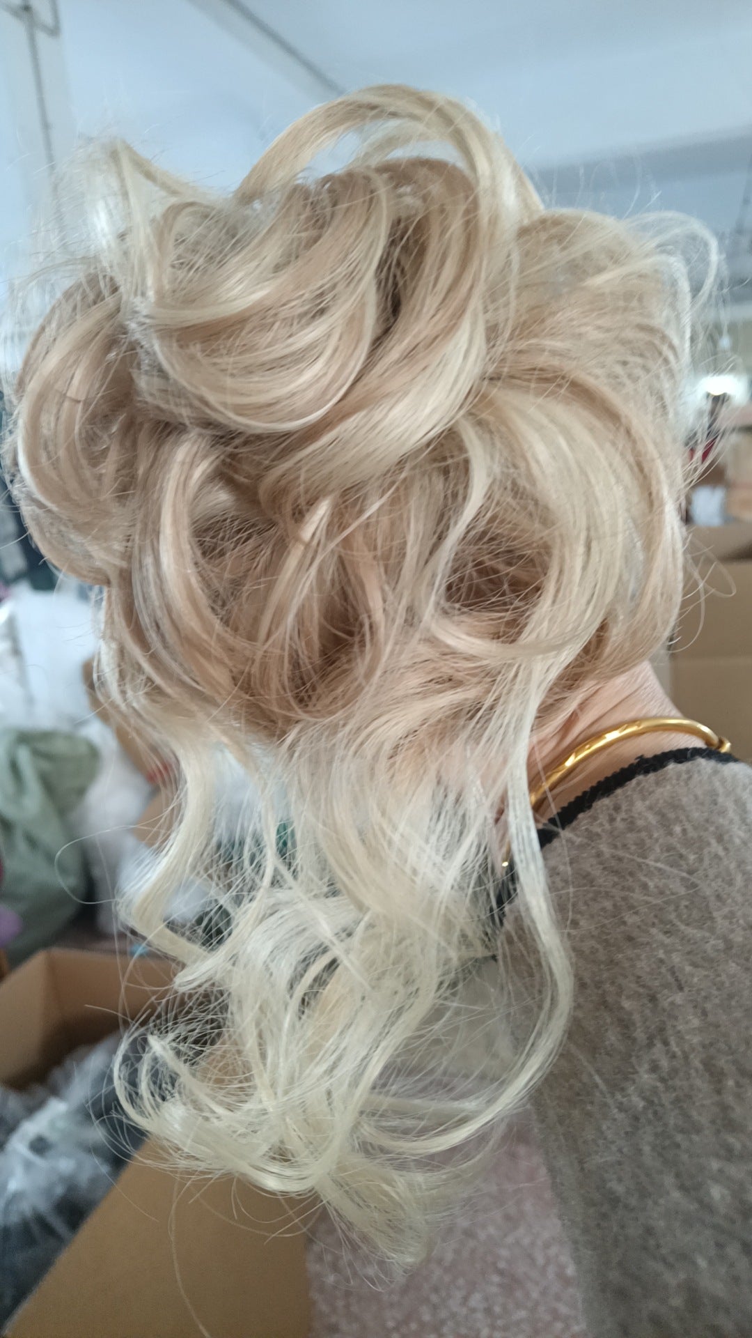 Messy Bun Hair Extension