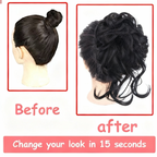 Messy Bun Hair Extension