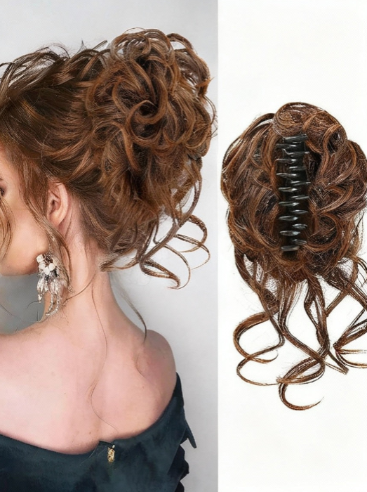 Messy Bun Hair Extension