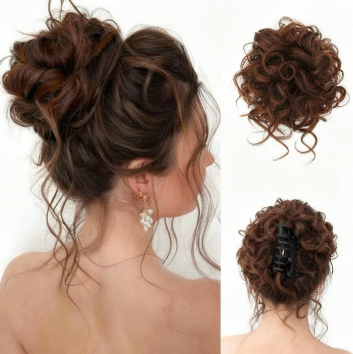 Messy Bun Hair Extension