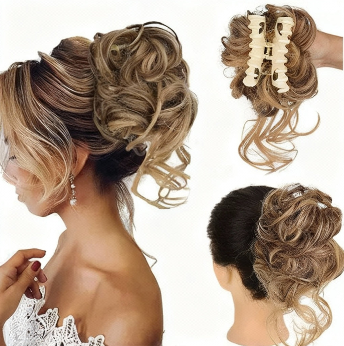 Messy Bun Hair Extension