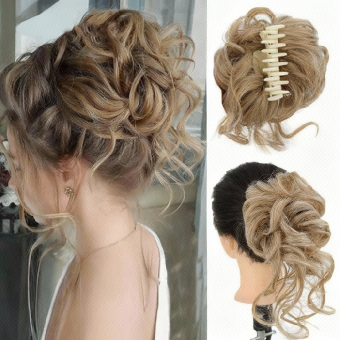 Messy Bun Hair Extension
